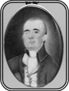 William Fitzhugh of Chatham, builder of Ravensworth, lost an eye in an accident with a riding crop.  He is often picutred in profile. 1741-1809 (A)